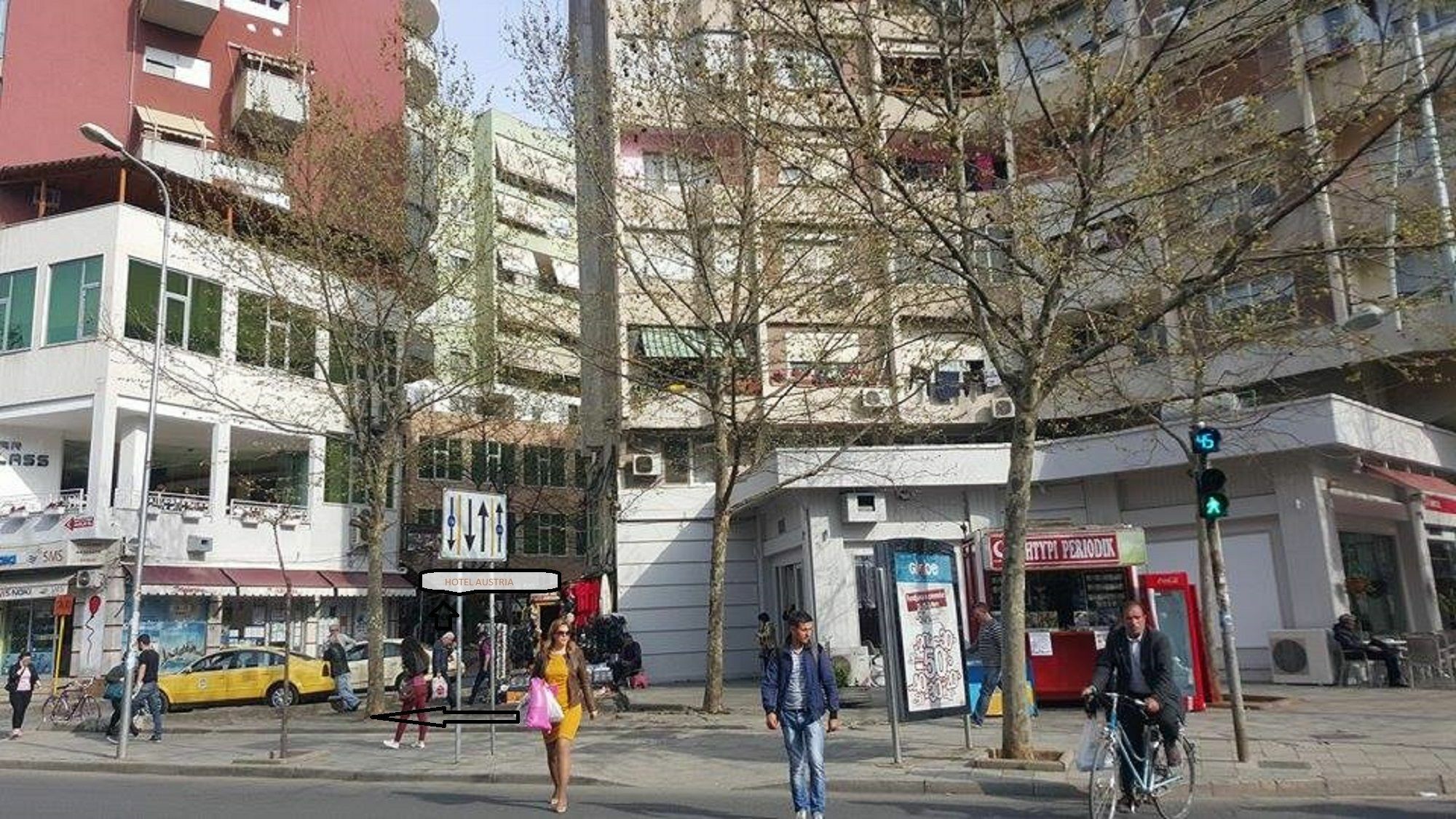 Hotel Austria Tirana Zewnętrze zdjęcie
